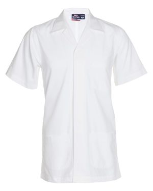 Bata de laboratorio manga corta