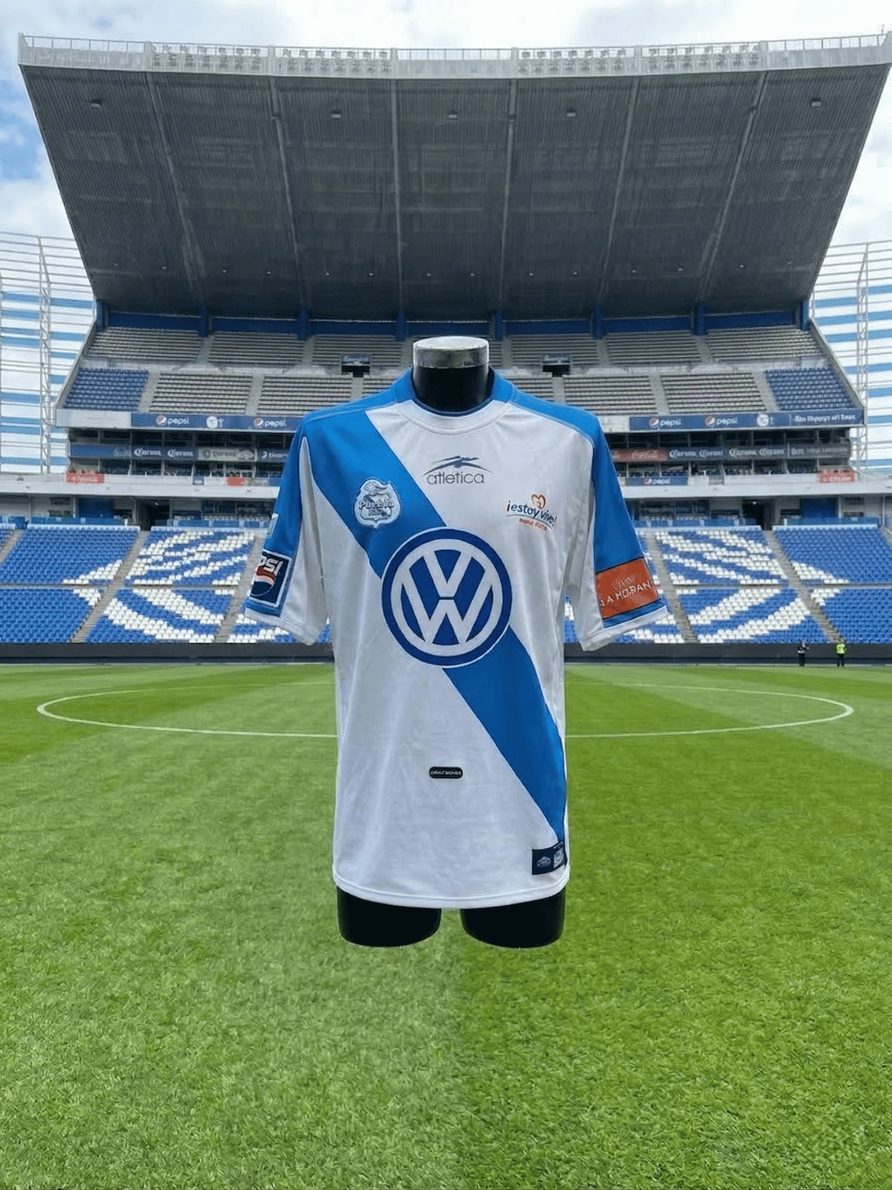 Jersey Puebla temporada 2001 – 2002 Local