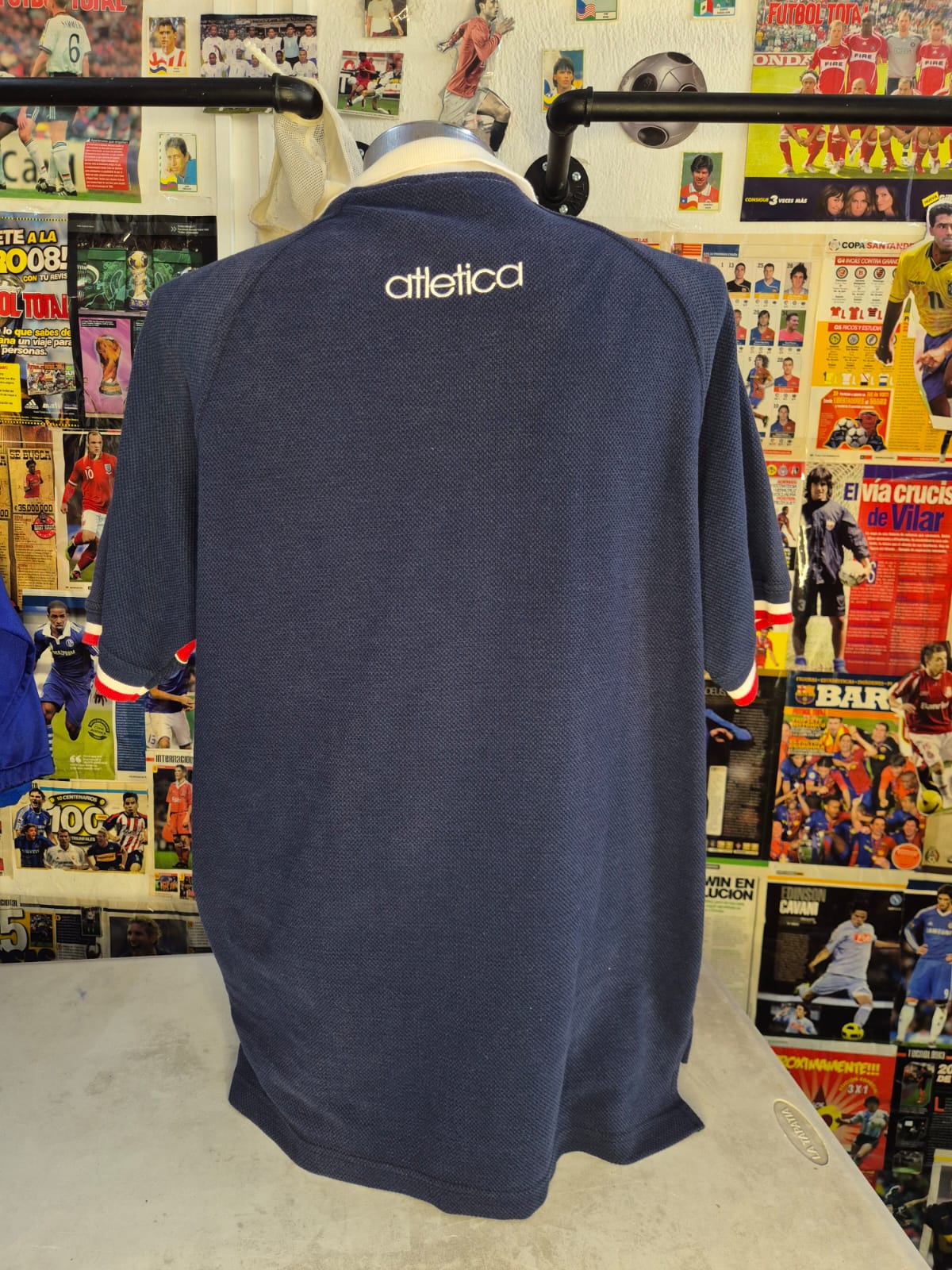 Chivas playera de concentración tipo polo 1999-2000