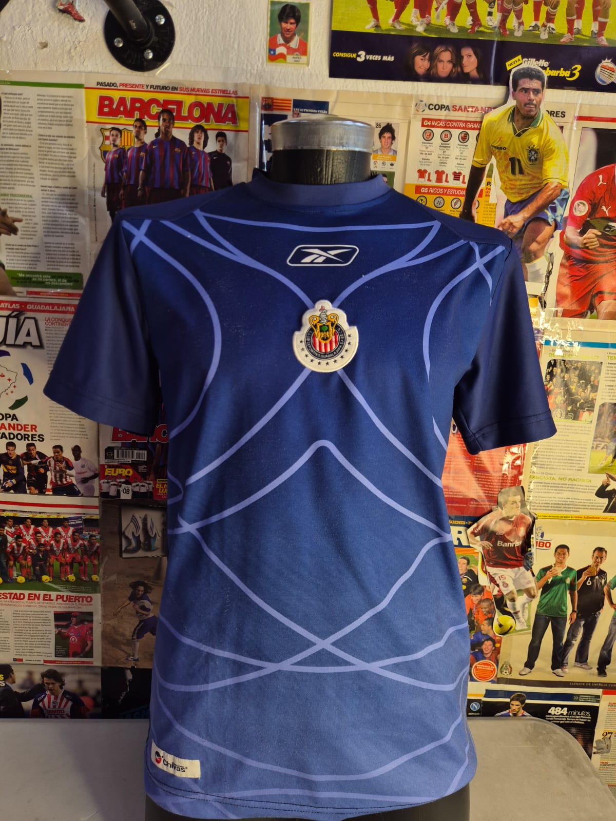 camiseta de entrenamiento Chivas 2007-2008