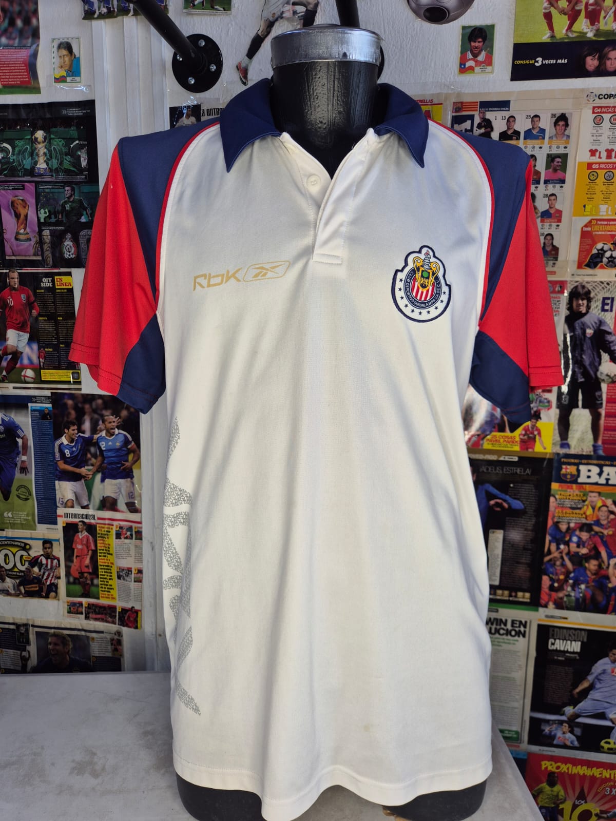 Chivas polo reebok concentracion