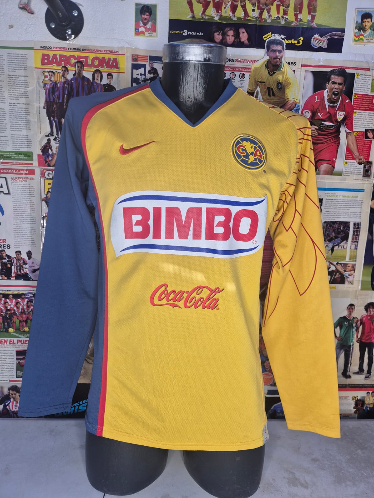 América temporada 2008-2009 manga larga