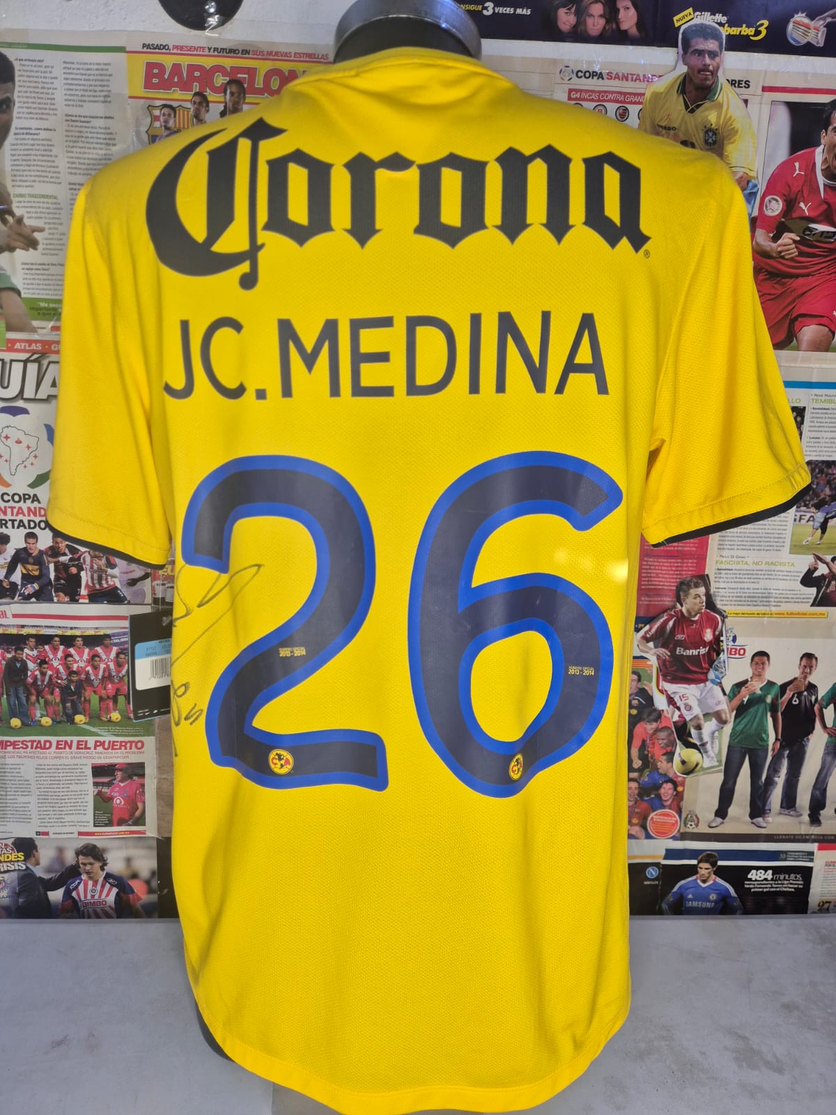 América temporada 2013 – 2014 #26 Juan Carlos medina